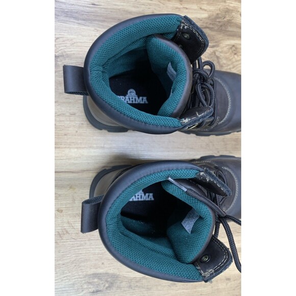 Brahma Steel Toe Oil Resistant Black Work Boots Size 8 ASTM F2413-18 main image 4